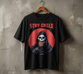 Stay Child Oversized T-Shirt | Reaper Graphic Streetwear Tee