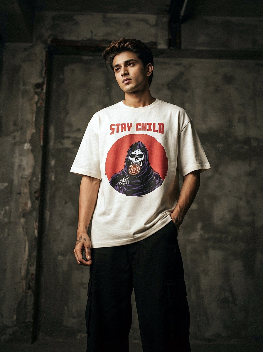Stay Child White male model